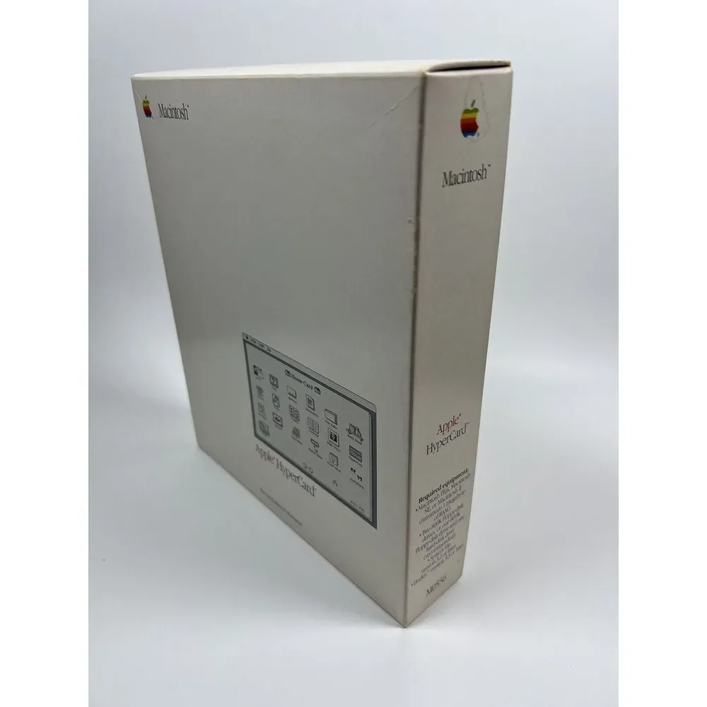 McIntosh‎ Apple HyperCard 1987 COMPLETE
